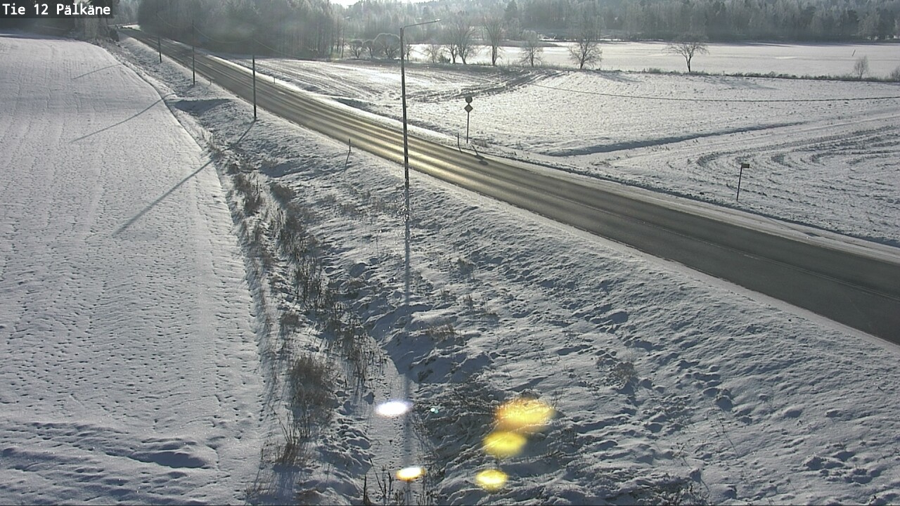 Weather Camera Image Road 12 Pälkäne, Pälkäne, Pirkanmaa