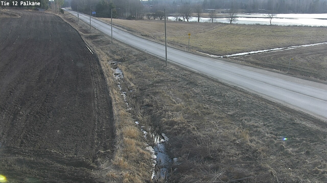 Weather Camera Image Väg 12 Pälkäne, Pälkäne, Pirkanmaa