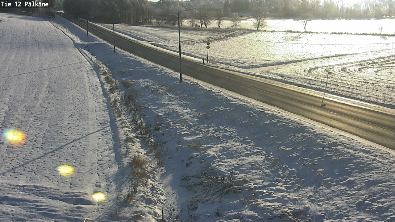 Weather Camera Image Väg 12 Pälkäne, Pälkäne, Pirkanmaa