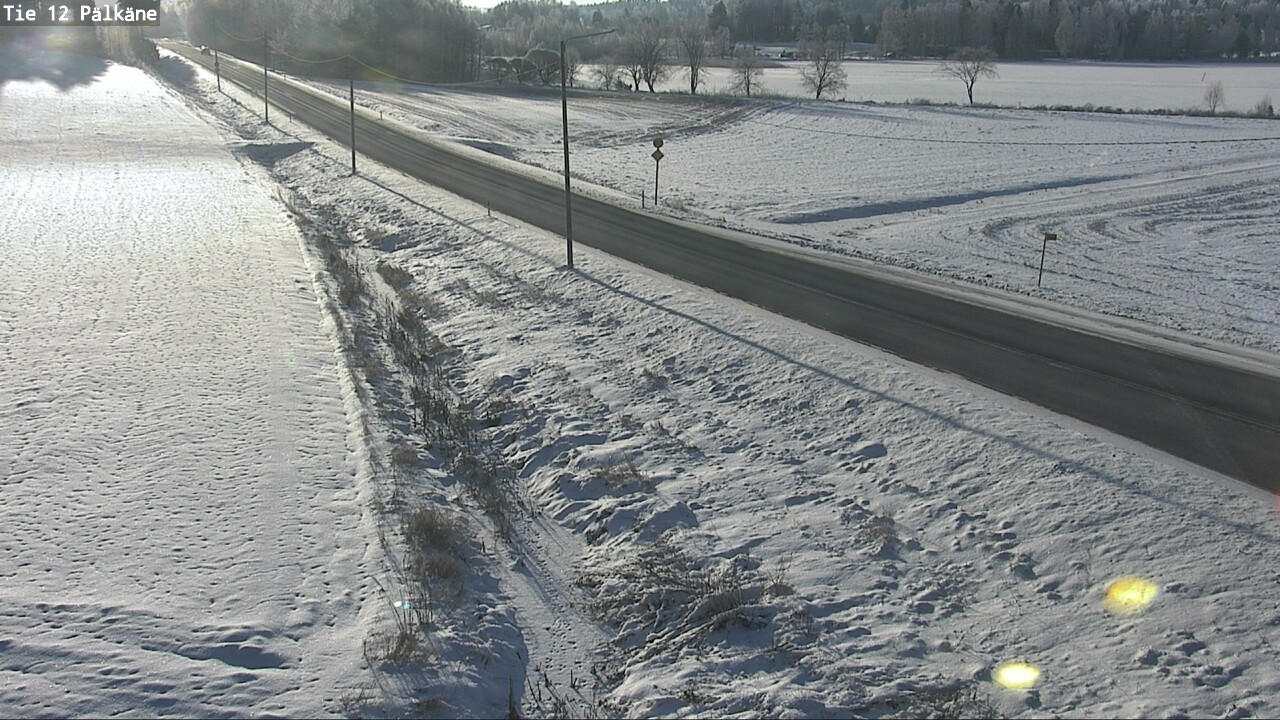 Weather Camera Image Väg 12 Pälkäne, Pälkäne, Pirkanmaa