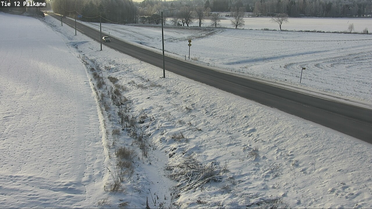 Weather Camera Image Väg 12 Pälkäne, Pälkäne, Pirkanmaa
