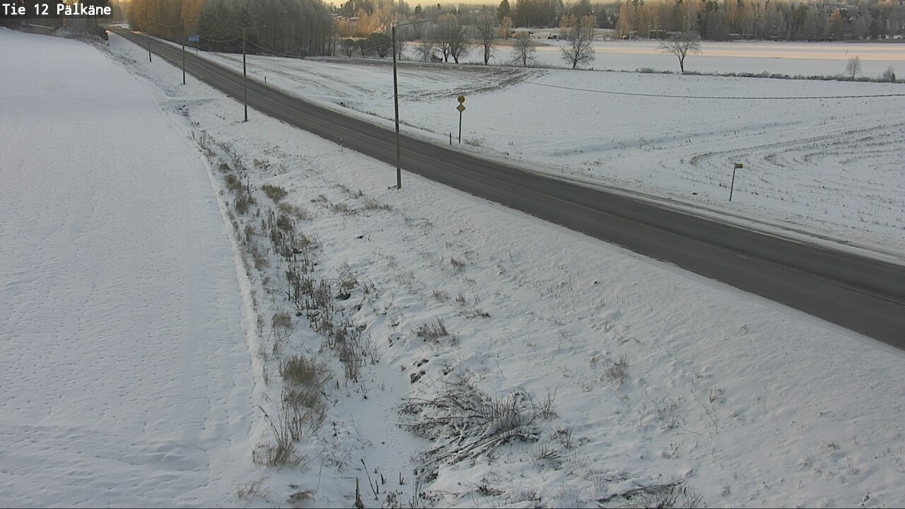 Weather Camera Image Väg 12 Pälkäne, Pälkäne, Pirkanmaa