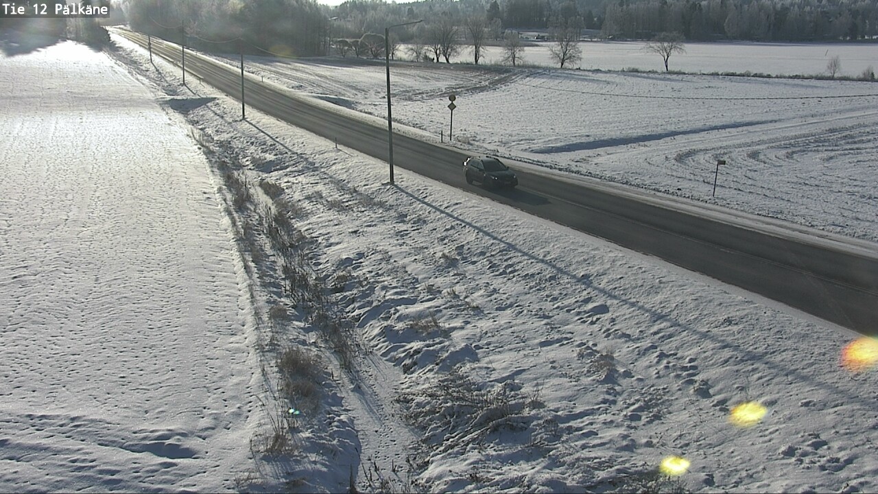 Weather Camera Image Väg 12 Pälkäne, Pälkäne, Pirkanmaa
