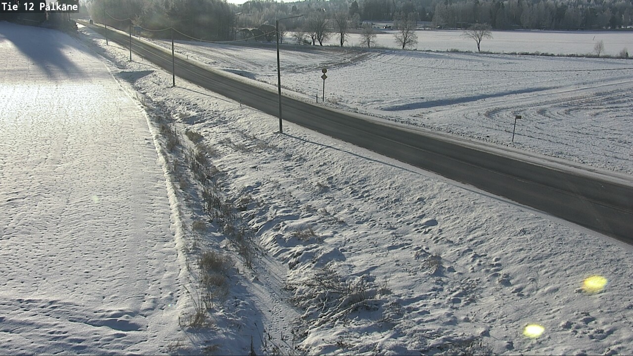 Weather Camera Image Väg 12 Pälkäne, Pälkäne, Pirkanmaa