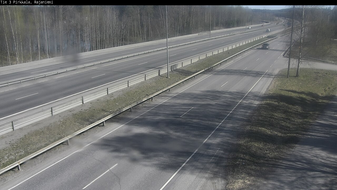 Weather Camera Image Väg 3 Birkala, Rajaniemi, Pirkkala, Pirkanmaa
