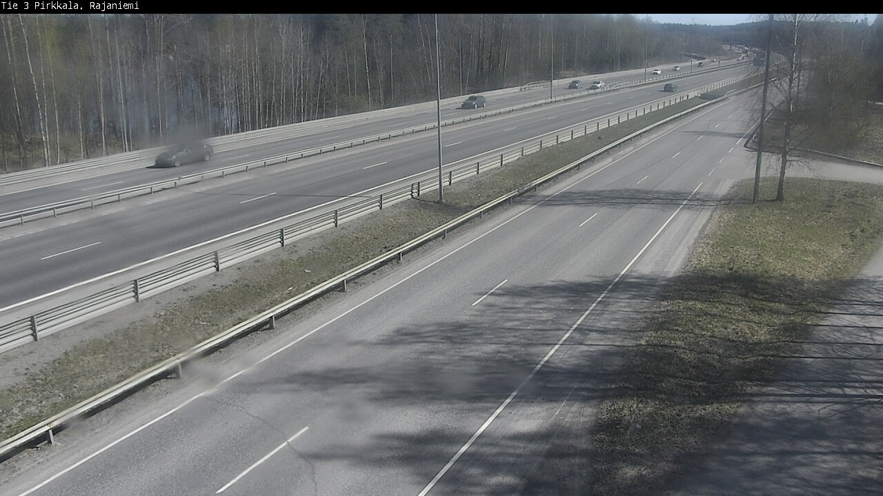 Weather Camera Image Väg 3 Birkala, Rajaniemi, Pirkkala, Pirkanmaa