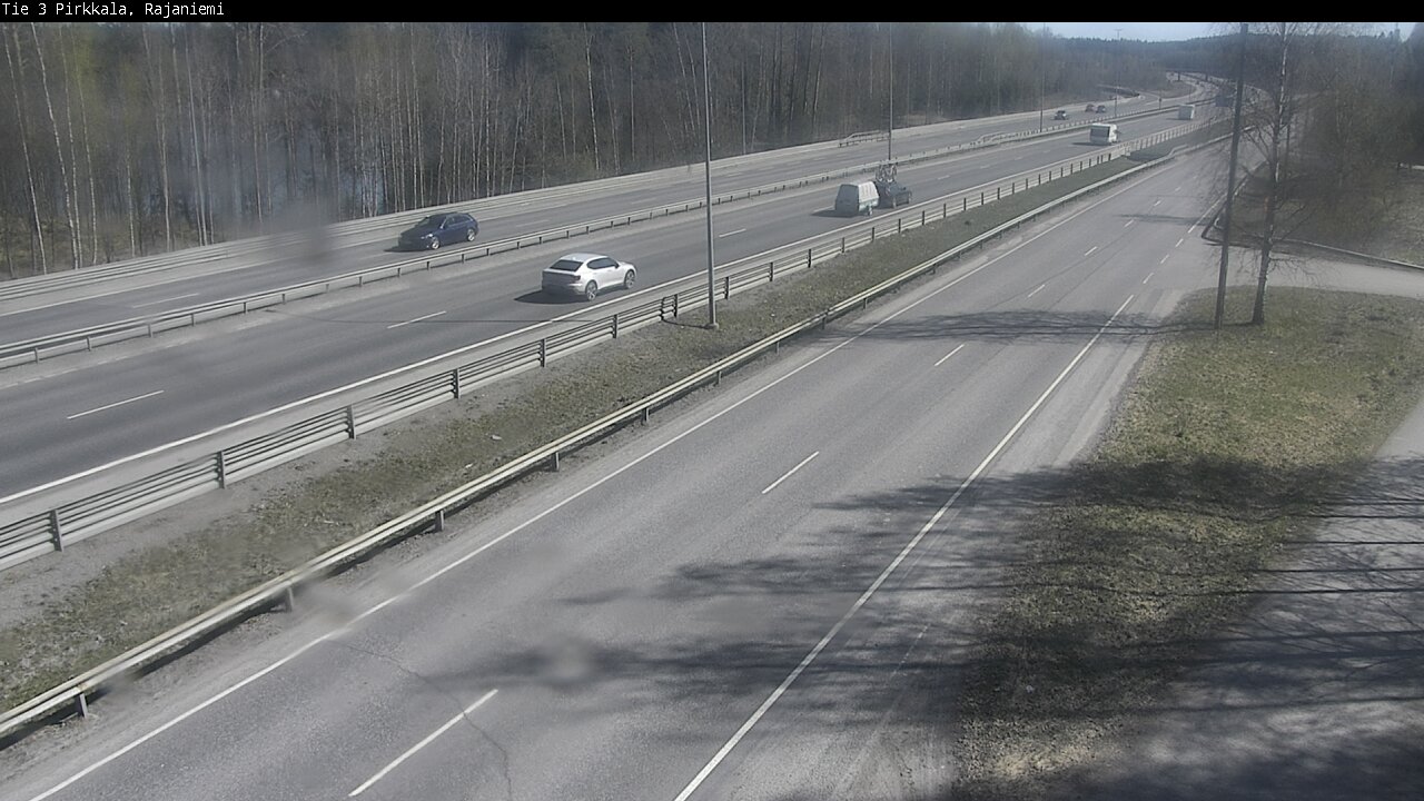 Weather Camera Image Väg 3 Birkala, Rajaniemi, Pirkkala, Pirkanmaa
