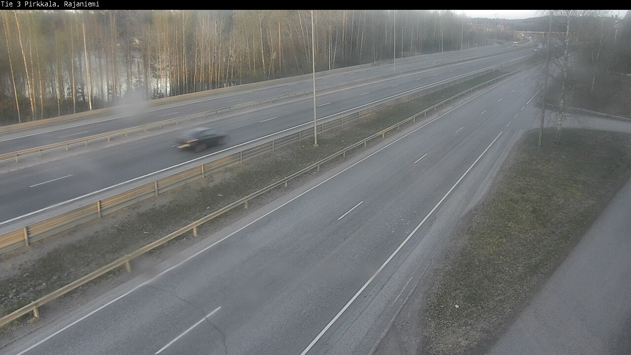 Weather Camera Image Väg 3 Birkala, Rajaniemi, Pirkkala, Pirkanmaa