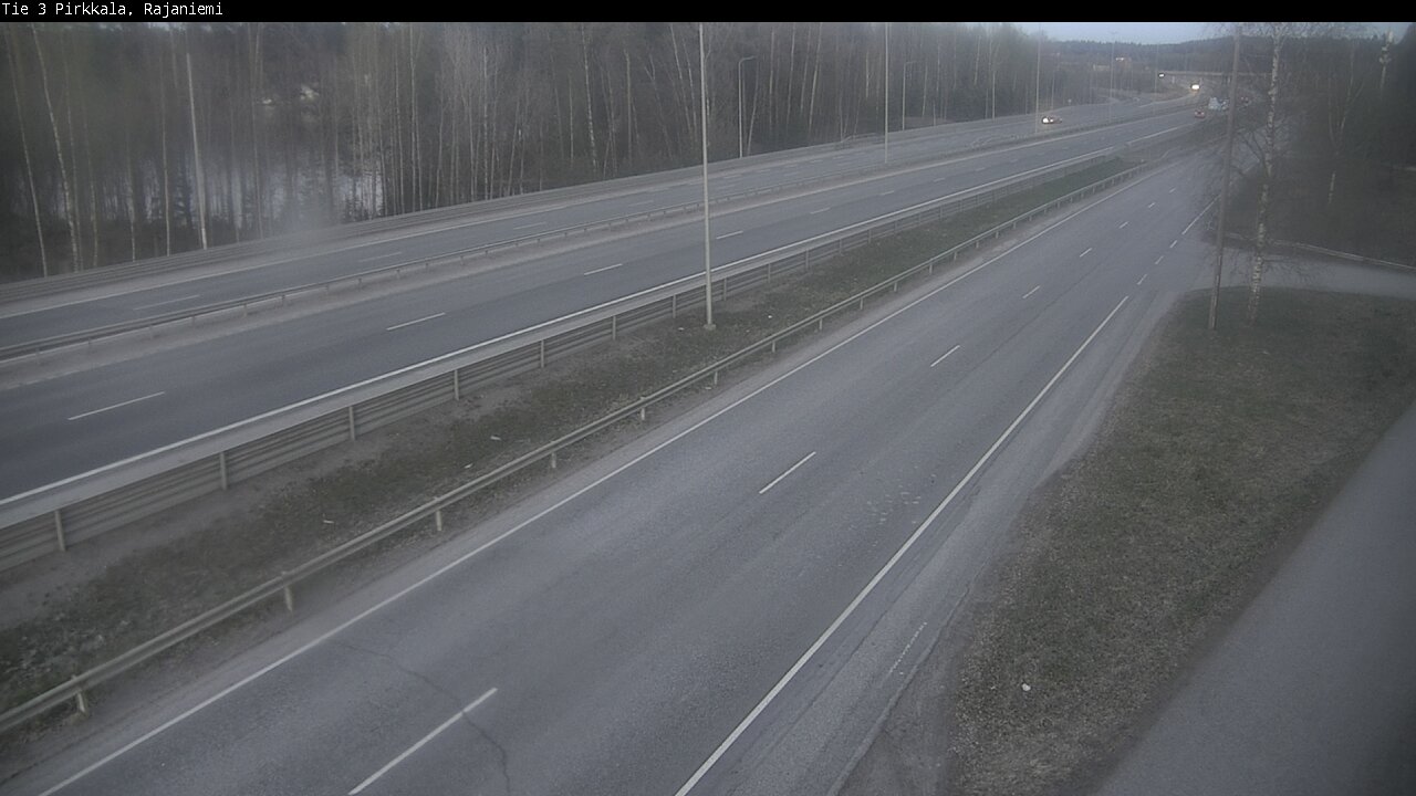 Weather Camera Image Väg 3 Birkala, Rajaniemi, Pirkkala, Pirkanmaa