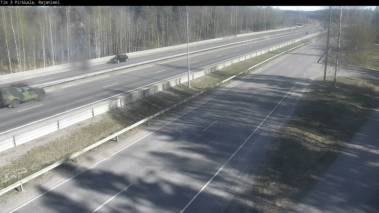 Weather Camera Image Väg 3 Birkala, Rajaniemi, Pirkkala, Pirkanmaa