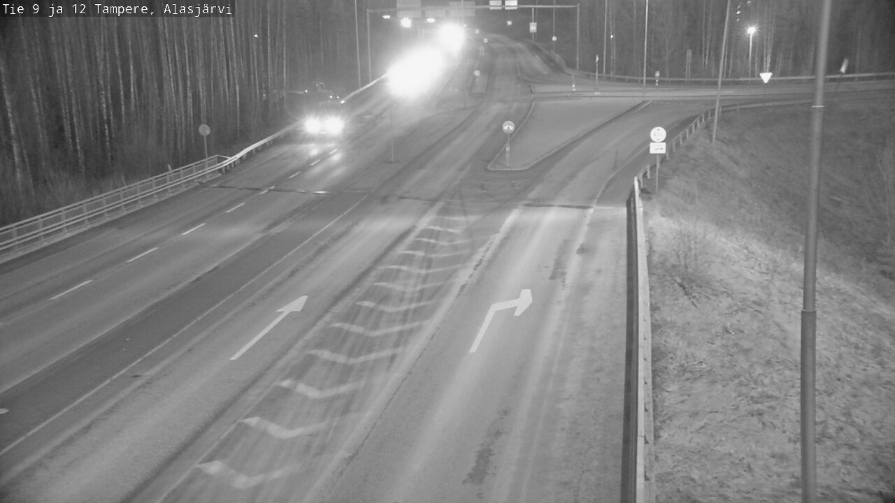Weather Camera Image Road 12 Tampere, Alasjärvi, Tampere, Pirkanmaa