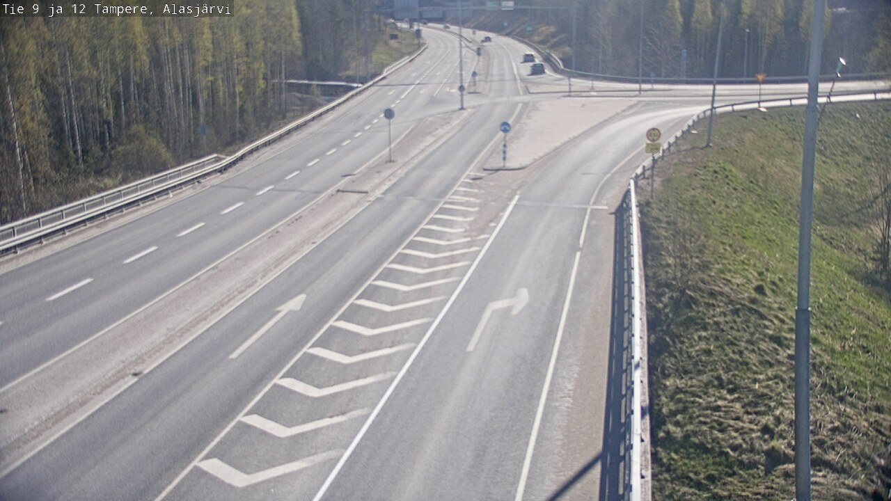 Weather Camera Image Väg 12 Tammerfors, Alasjärvi, Tampere, Pirkanmaa