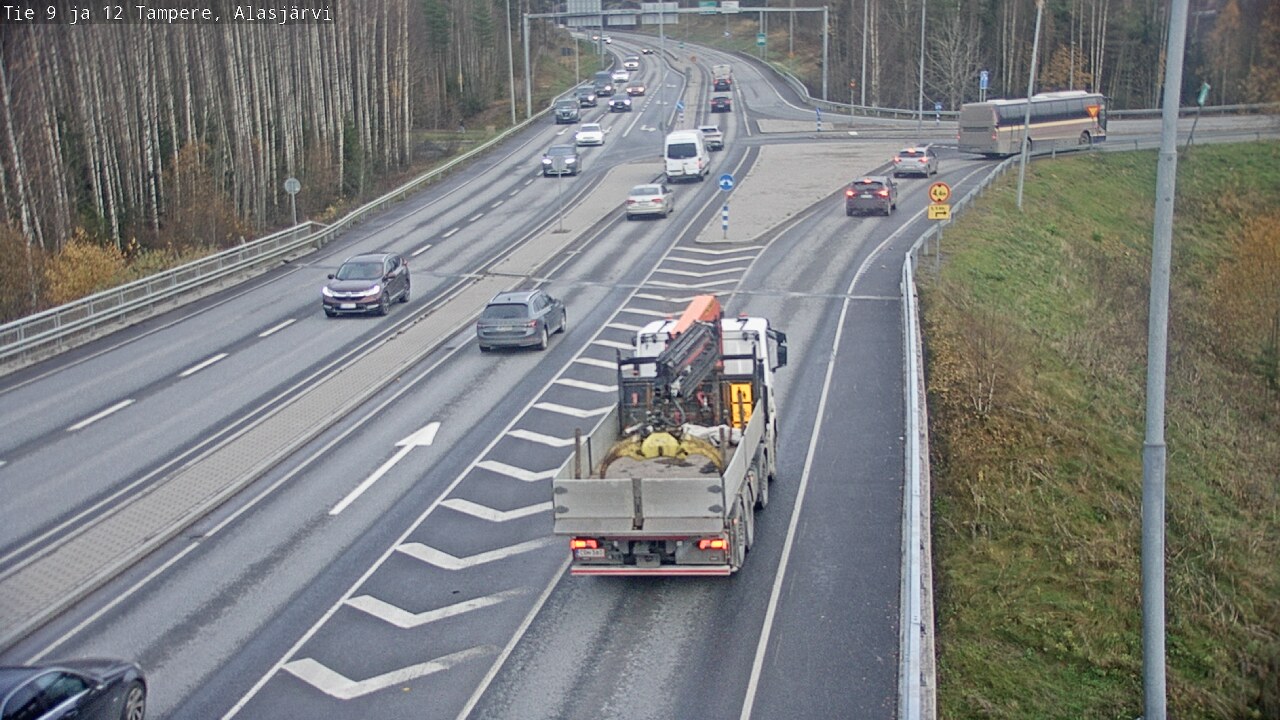 Kelikamerat Kuva Tie 12 Tampere, Alasjärvi, Tampere, Pirkanmaa