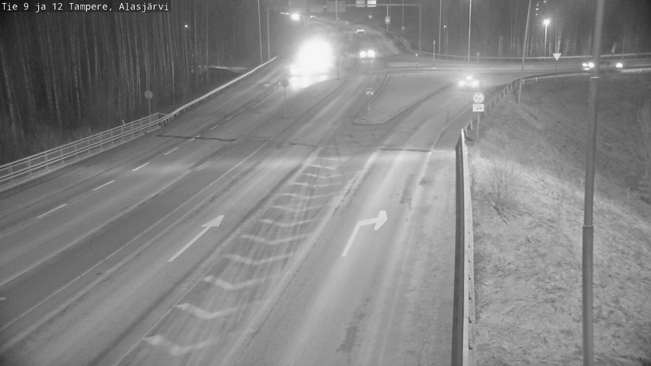 Weather Camera Image Road 12 Tampere, Alasjärvi, Tampere, Pirkanmaa