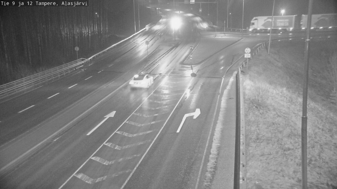 Weather Camera Image Väg 12 Tammerfors, Alasjärvi, Tampere, Pirkanmaa