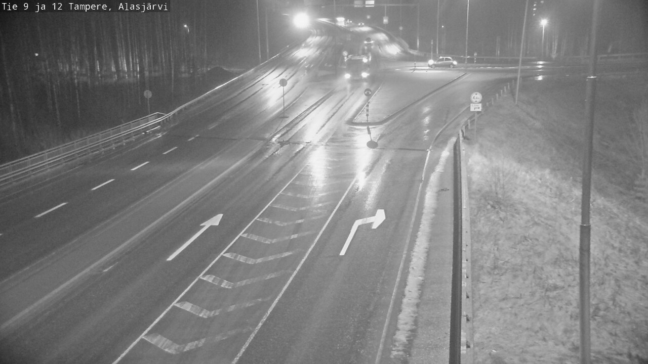 Weather Camera Image Väg 12 Tammerfors, Alasjärvi, Tampere, Pirkanmaa