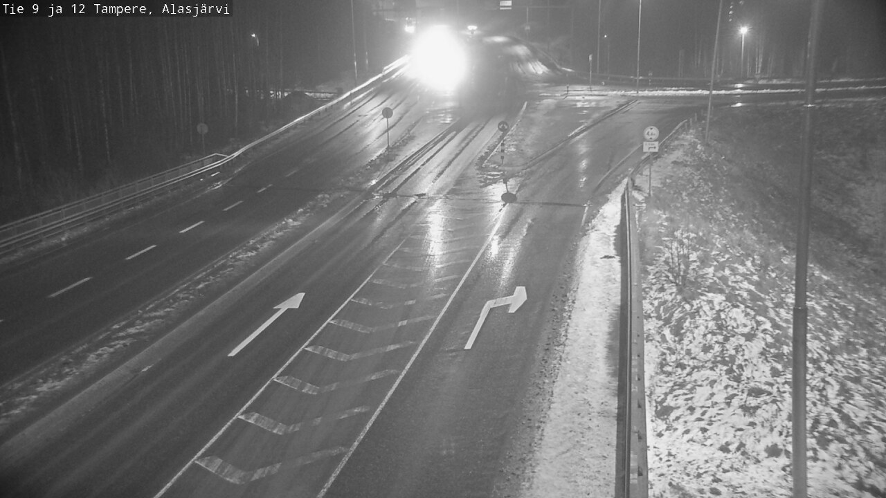 Weather Camera Image Väg 12 Tammerfors, Alasjärvi, Tampere, Pirkanmaa