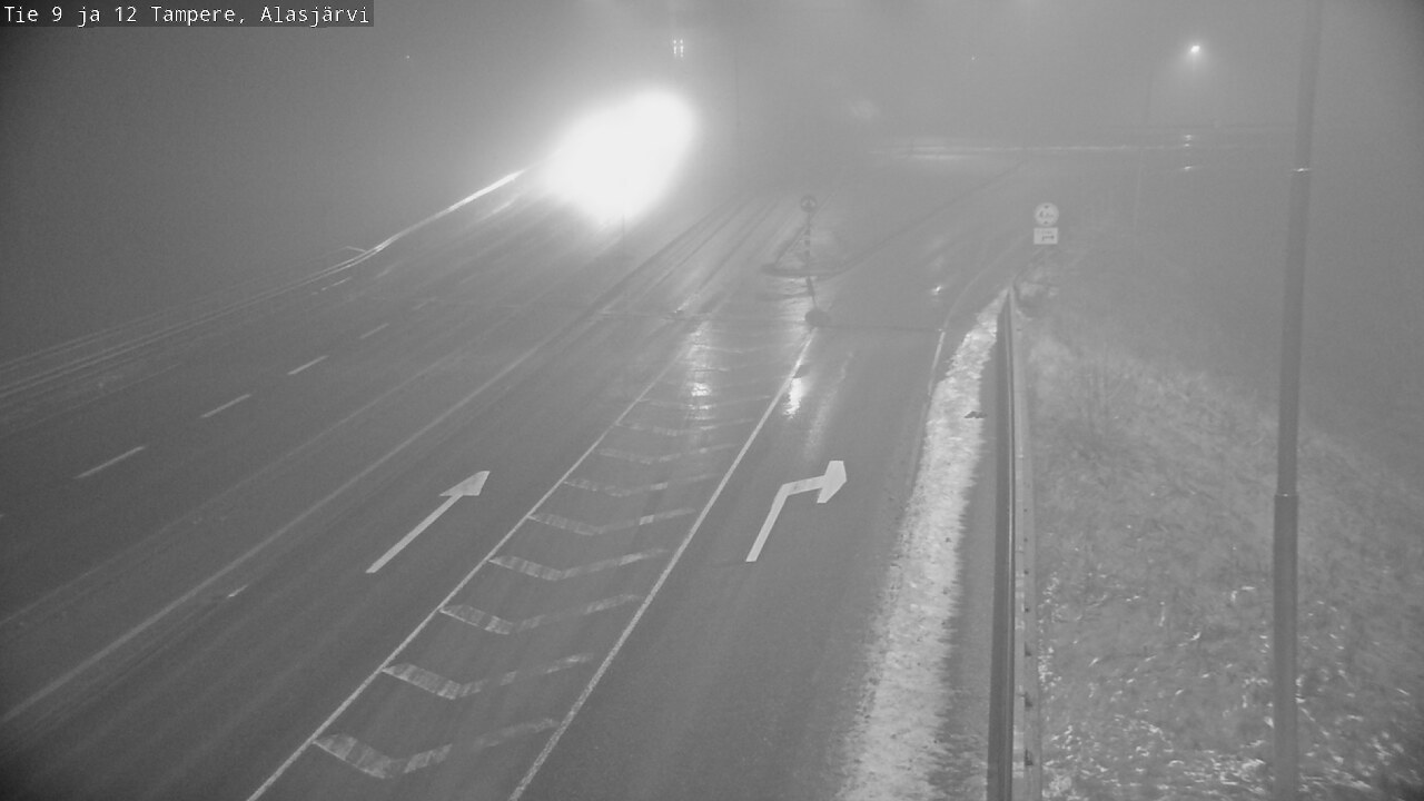 Weather Camera Image Road 12 Tampere, Alasjärvi, Tampere, Pirkanmaa