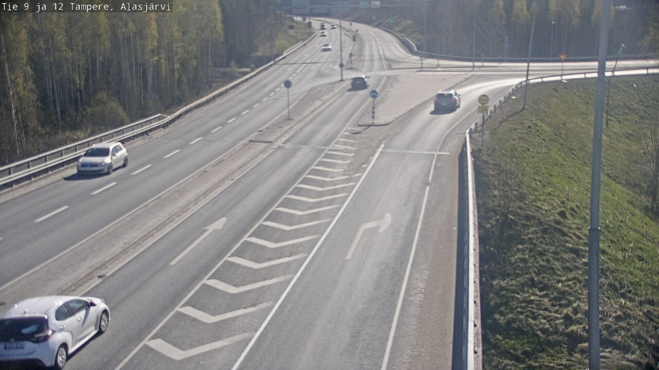 Weather Camera Image Väg 12 Tammerfors, Alasjärvi, Tampere, Pirkanmaa