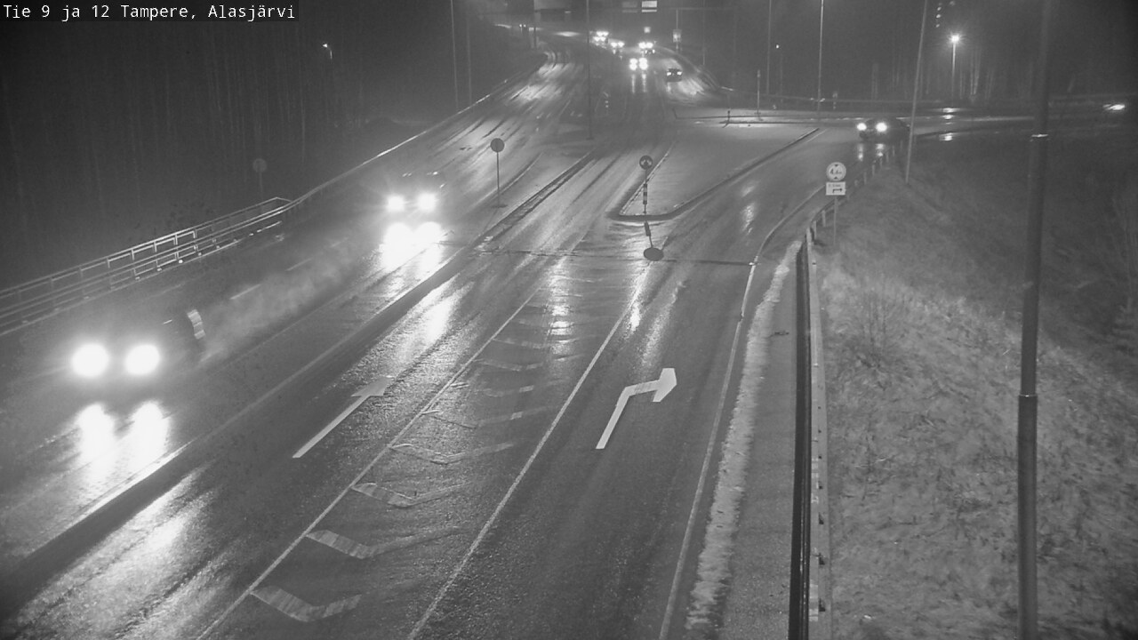Weather Camera Image Väg 12 Tammerfors, Alasjärvi, Tampere, Pirkanmaa