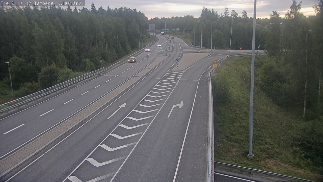Weather Camera Image Road 12 Tampere, Alasjärvi, Tampere, Pirkanmaa