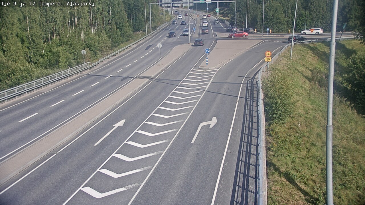 Kelikamerat Kuva Tie 12 Tampere, Alasjärvi, Tampere, Pirkanmaa