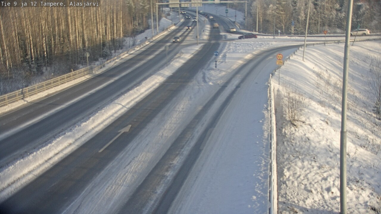 Kelikamerat Kuva Tie 12 Tampere, Alasjärvi, Tampere, Pirkanmaa