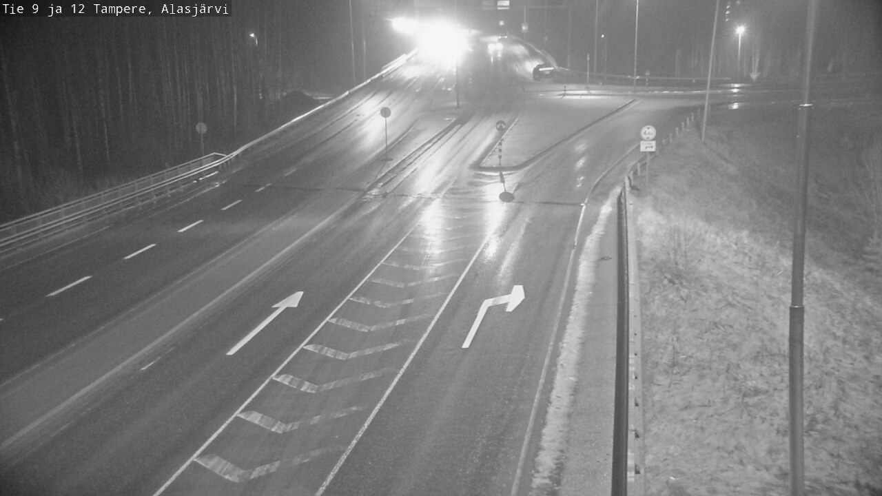 Weather Camera Image Väg 12 Tammerfors, Alasjärvi, Tampere, Pirkanmaa