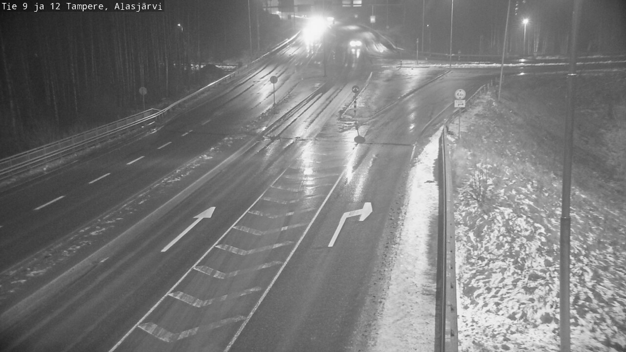 Weather Camera Image Väg 12 Tammerfors, Alasjärvi, Tampere, Pirkanmaa
