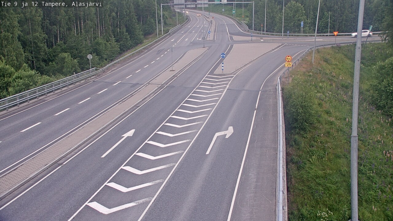 Kelikamerat Kuva Tie 12 Tampere, Alasjärvi, Tampere, Pirkanmaa