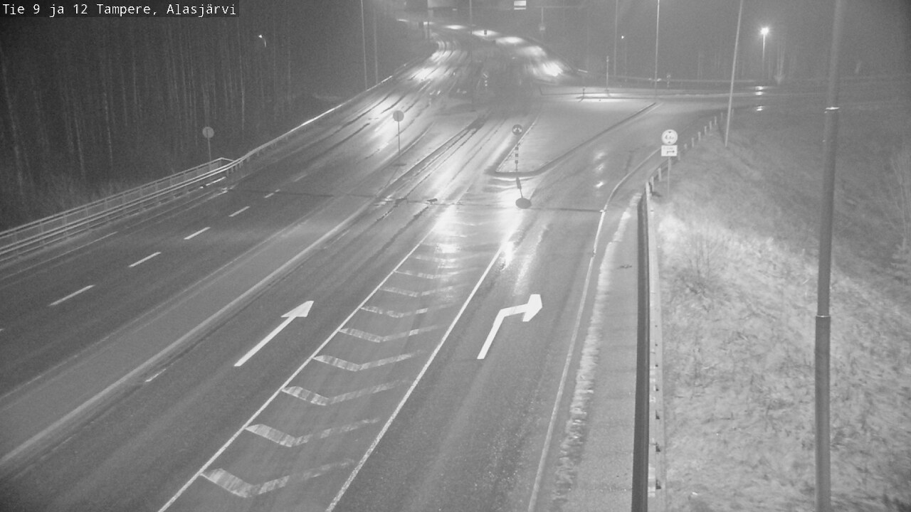Weather Camera Image Väg 12 Tammerfors, Alasjärvi, Tampere, Pirkanmaa
