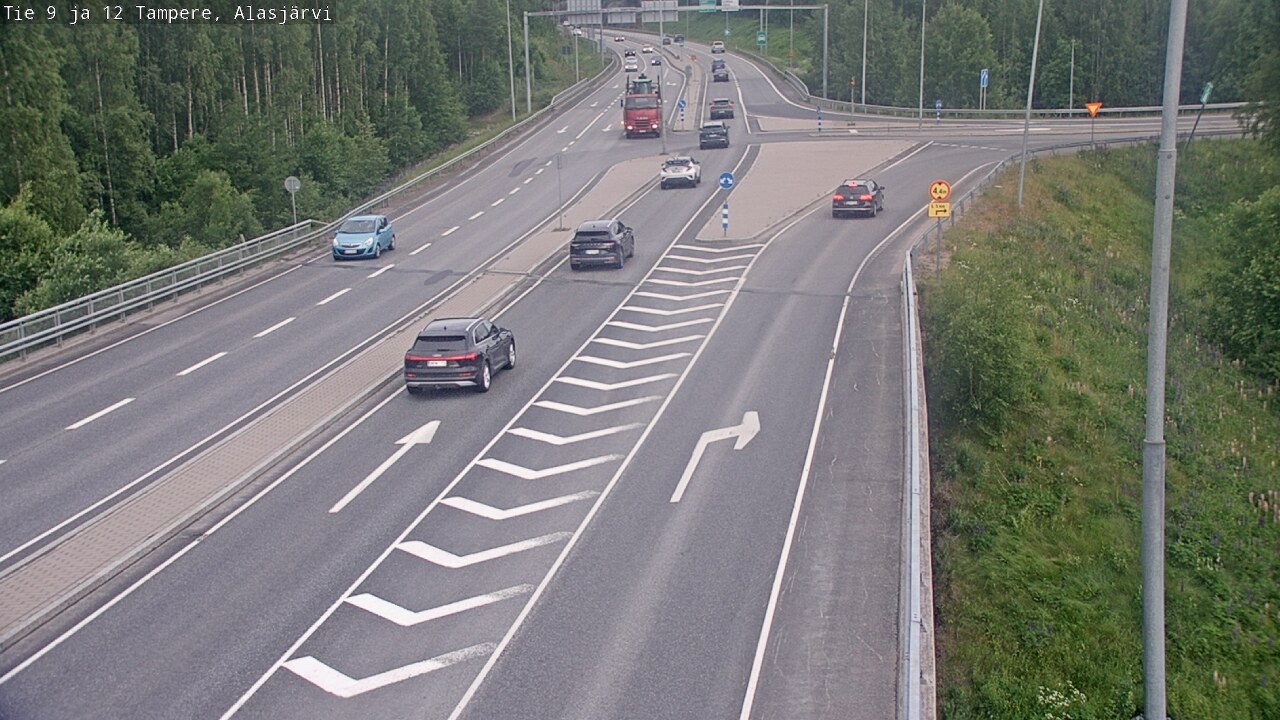 Kelikamerat Kuva Tie 12 Tampere, Alasjärvi, Tampere, Pirkanmaa