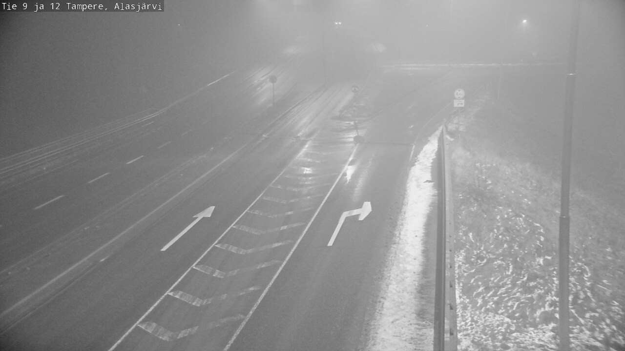 Weather Camera Image Väg 12 Tammerfors, Alasjärvi, Tampere, Pirkanmaa