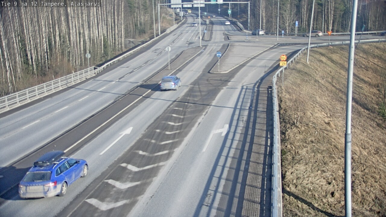 Kelikamerat Kuva Tie 12 Tampere, Alasjärvi, Tampere, Pirkanmaa