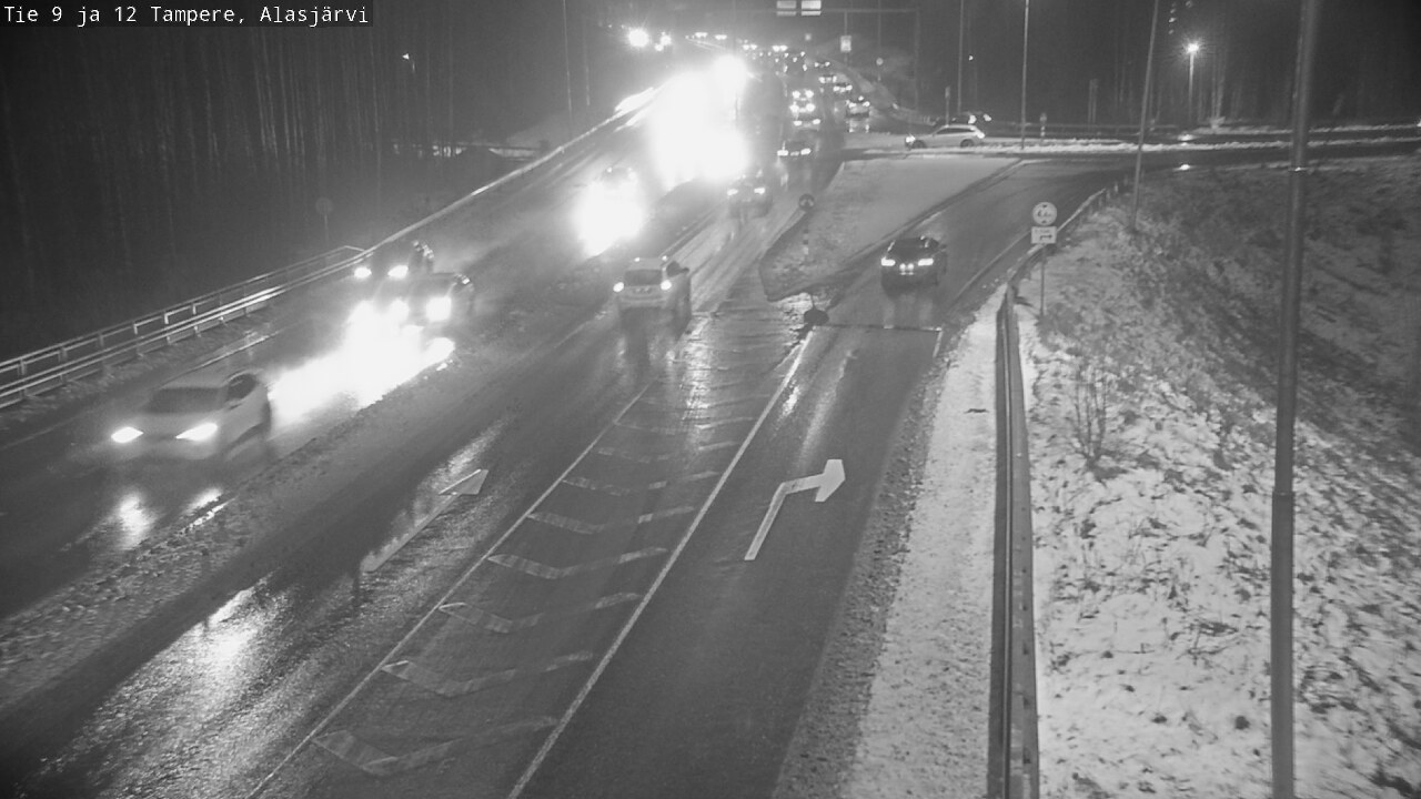 Weather Camera Image Väg 12 Tammerfors, Alasjärvi, Tampere, Pirkanmaa