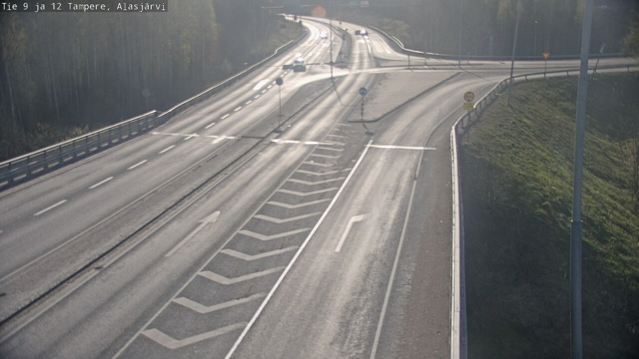 Weather Camera Image Väg 12 Tammerfors, Alasjärvi, Tampere, Pirkanmaa