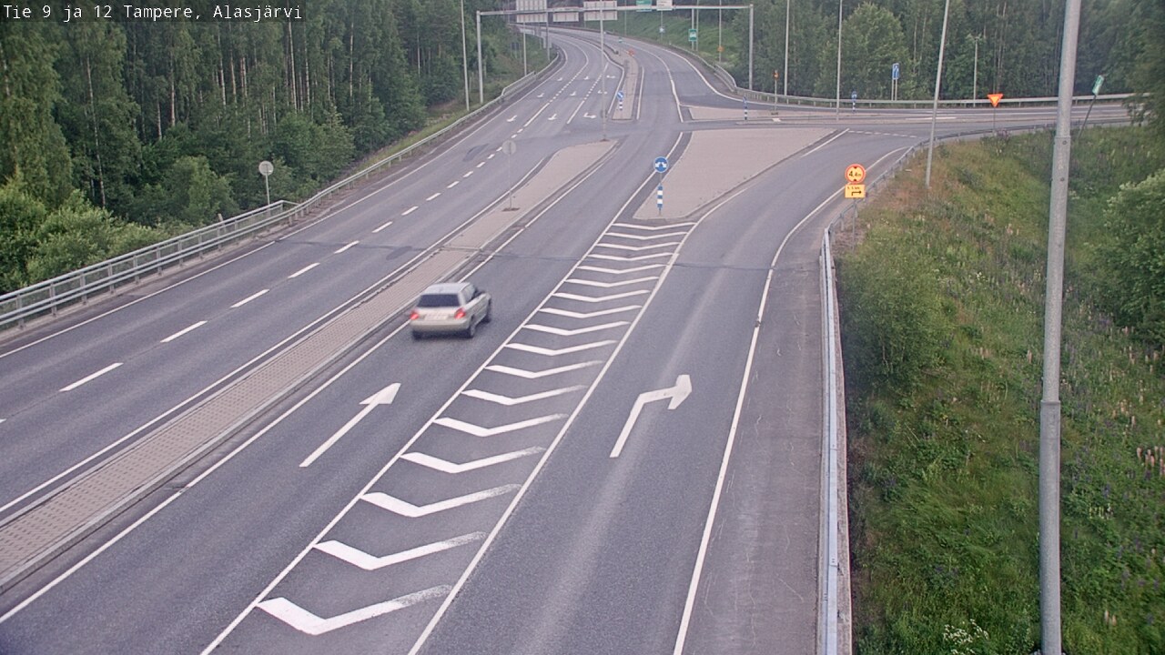 Kelikamerat Kuva Tie 12 Tampere, Alasjärvi, Tampere, Pirkanmaa