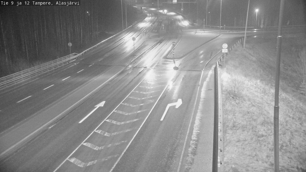 Weather Camera Image Väg 12 Tammerfors, Alasjärvi, Tampere, Pirkanmaa
