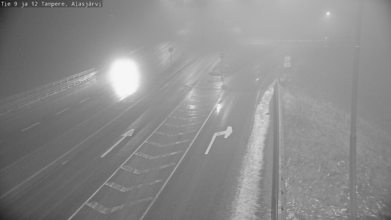 Weather Camera Image Road 12 Tampere, Alasjärvi, Tampere, Pirkanmaa