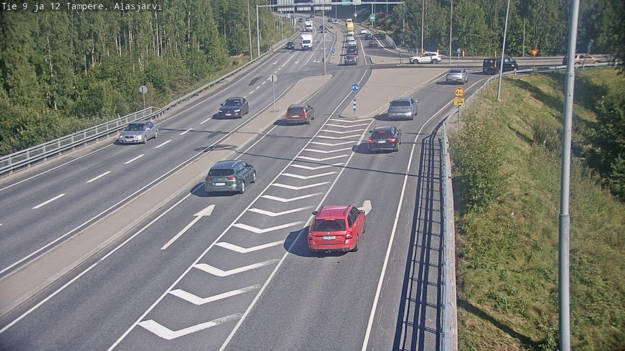 Kelikamerat Kuva Tie 12 Tampere, Alasjärvi, Tampere, Pirkanmaa