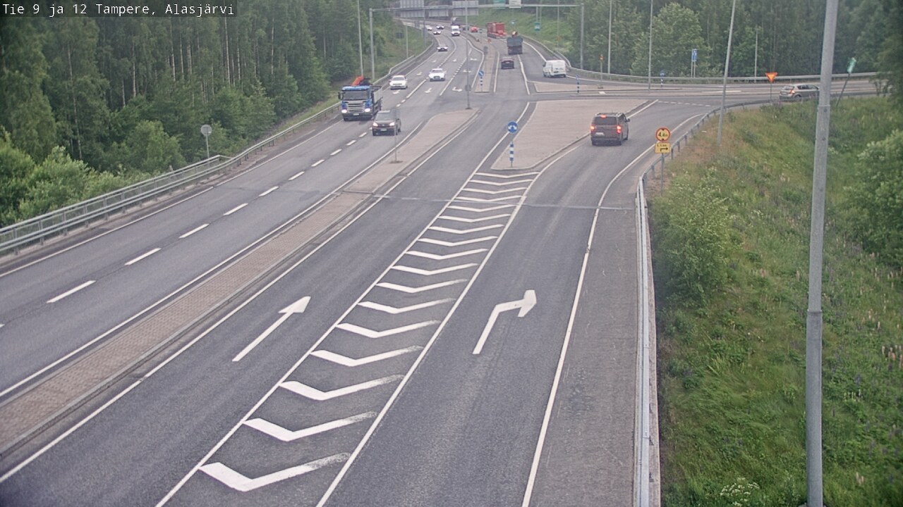 Kelikamerat Kuva Tie 12 Tampere, Alasjärvi, Tampere, Pirkanmaa