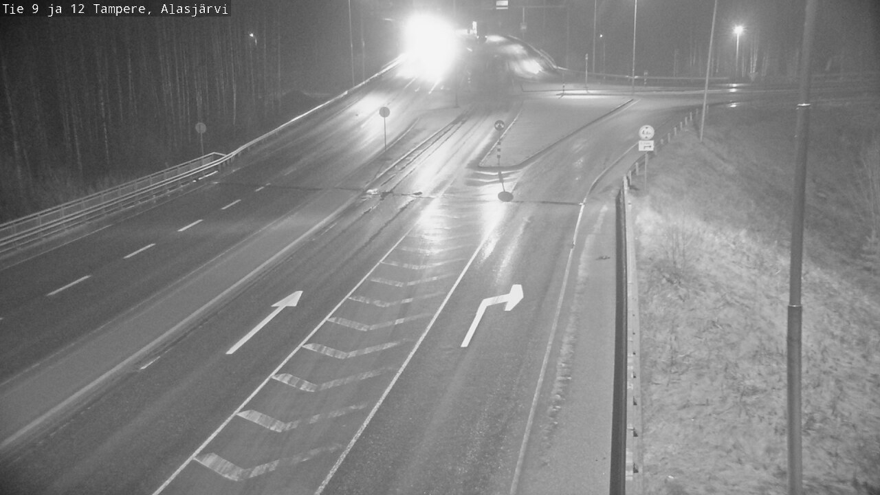 Weather Camera Image Väg 12 Tammerfors, Alasjärvi, Tampere, Pirkanmaa