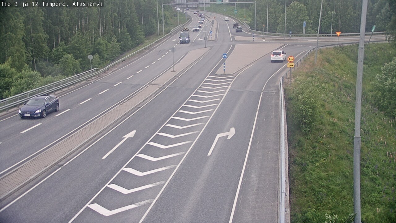 Weather Camera Image Väg 12 Tammerfors, Alasjärvi, Tampere, Pirkanmaa