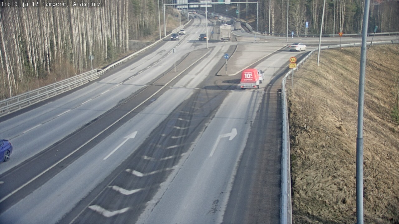 Kelikamerat Kuva Tie 12 Tampere, Alasjärvi, Tampere, Pirkanmaa