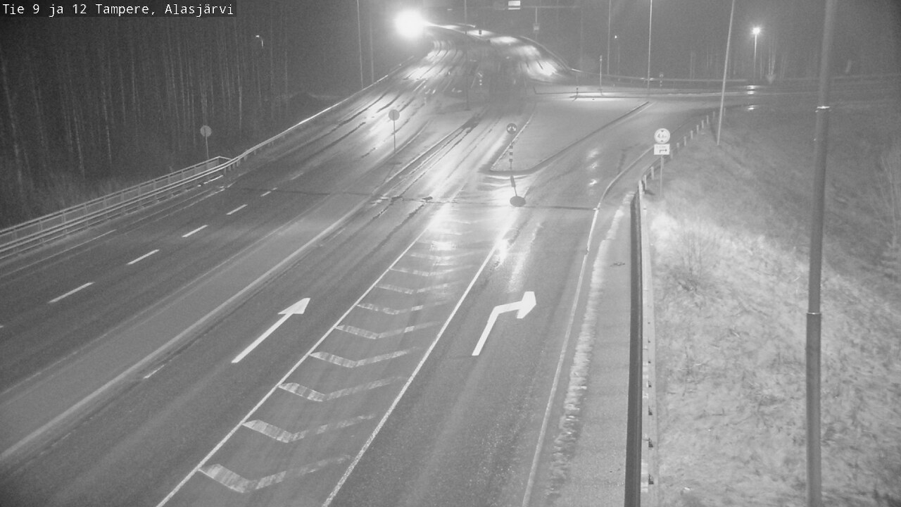 Weather Camera Image Väg 12 Tammerfors, Alasjärvi, Tampere, Pirkanmaa