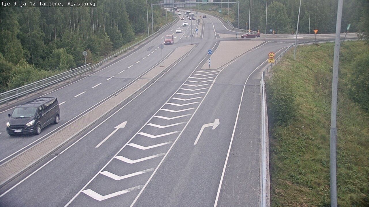 Weather Camera Image Road 12 Tampere, Alasjärvi, Tampere, Pirkanmaa