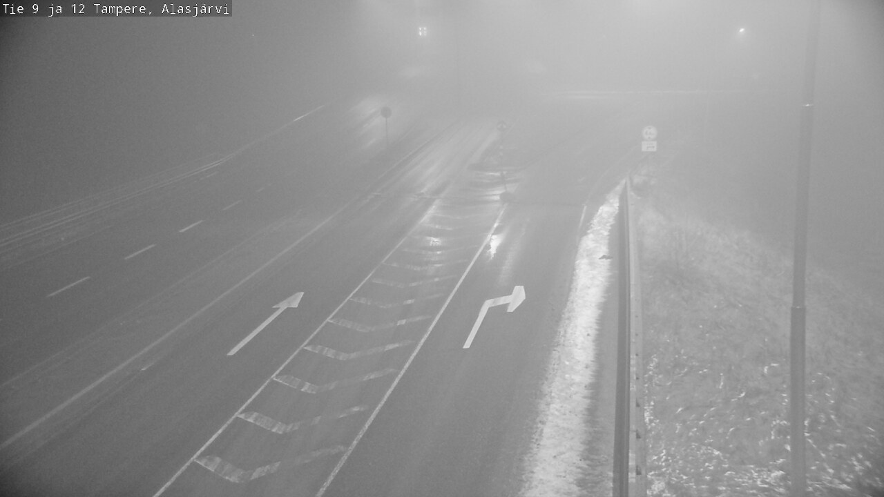 Weather Camera Image Road 12 Tampere, Alasjärvi, Tampere, Pirkanmaa