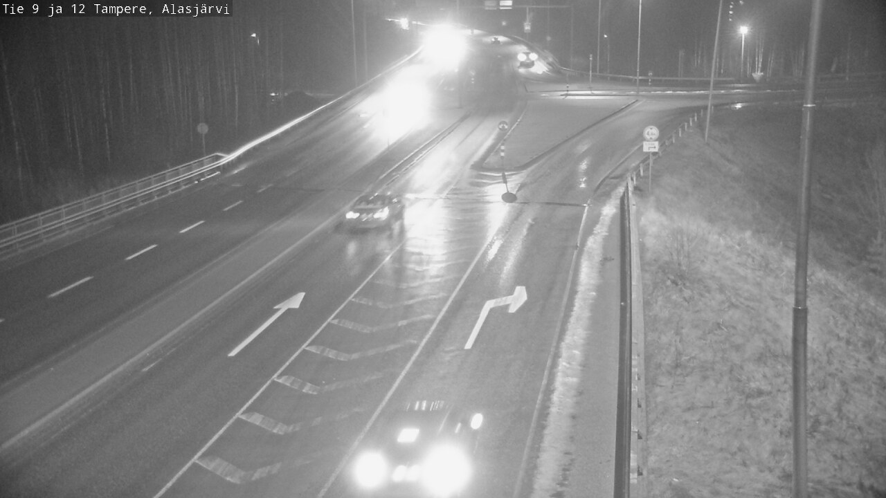Weather Camera Image Väg 12 Tammerfors, Alasjärvi, Tampere, Pirkanmaa