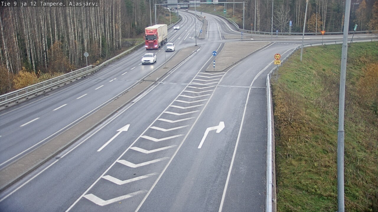 Kelikamerat Kuva Tie 12 Tampere, Alasjärvi, Tampere, Pirkanmaa