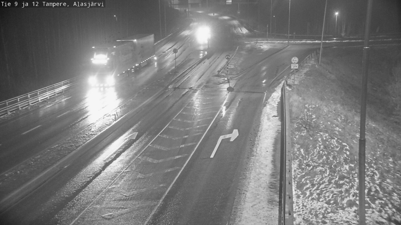 Weather Camera Image Väg 12 Tammerfors, Alasjärvi, Tampere, Pirkanmaa